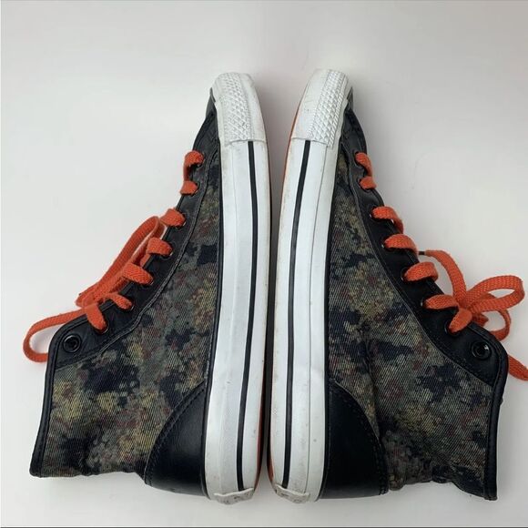 Converse All Star Overlay Hi Top Cactus/Black Sneaker Shoes 146461C M 7 Women 9 - Picture 4 of 9